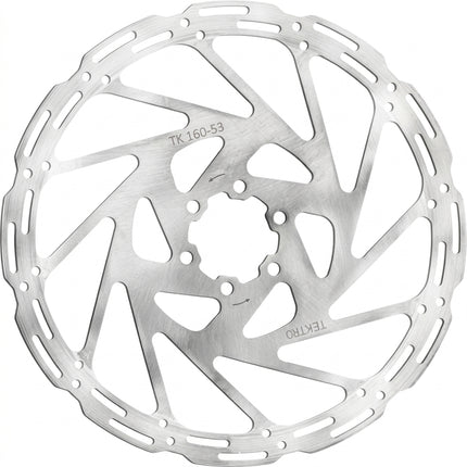 DISC ROTOR - Tektro, 160mm, T:1.8mm, stainless, w/T25 torque 6 bolts, Anti vibration rotor for 4 piston brakes