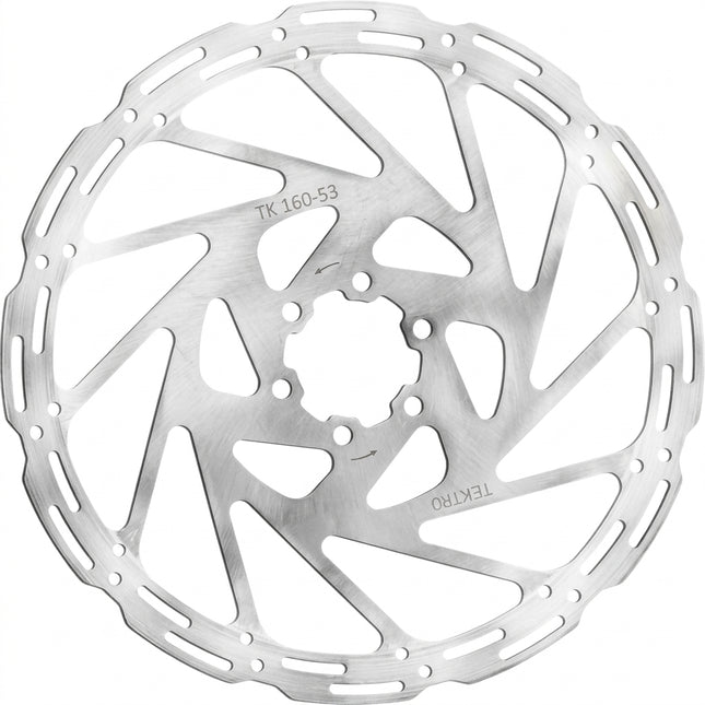 DISC ROTOR - Tektro, 203mm, T:1.8mm, stainless, w/T25 torque 6 bolts, Anti vibration rotor for 4 piston brakes