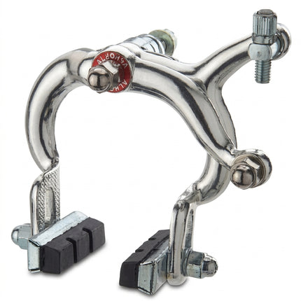 Alhonga BRAKE - Caliper Road Brake Set, 52-72mm Reach, Single Pivot, Alloy, Nutted, Silver (Front & Rear)