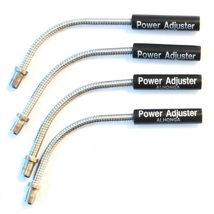 CABLE GUIDE - Flexible Angle Noodle With Power Modulator, Stainless Steel, SILVER (Bag of 4)