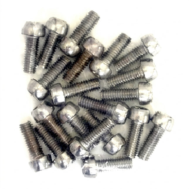 BOLT M6, 15mm, For Pivot Brake, 10mm Head Diameter (Bag 20)