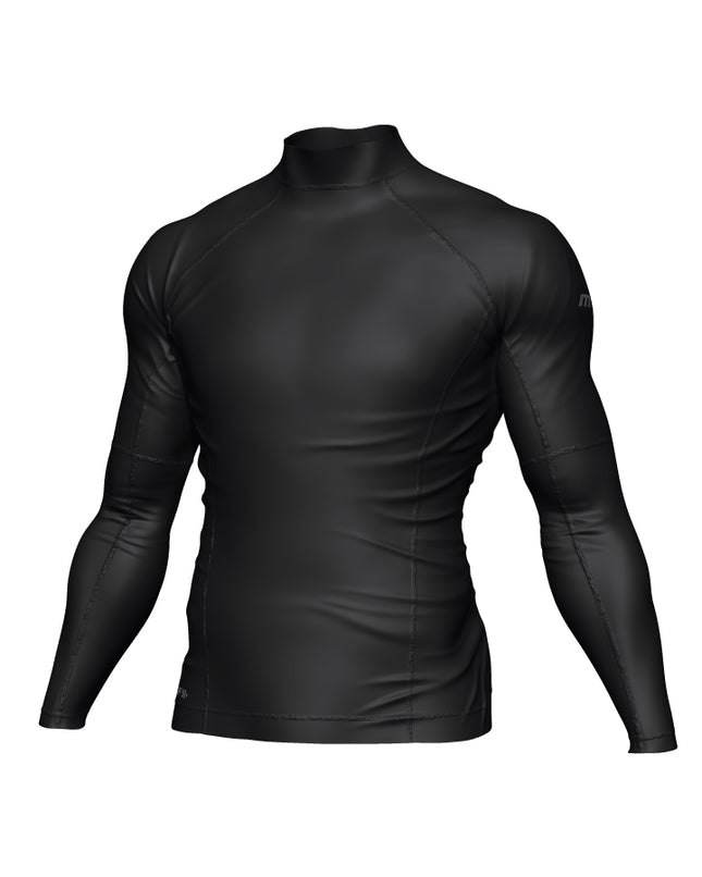 Mirage MIRAGE RASH TOP LONG SLEEVE MENS BLACK Small