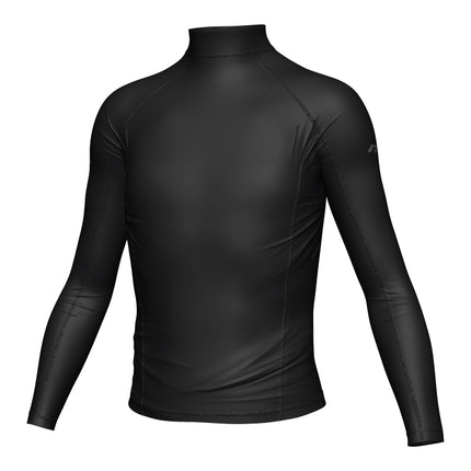 Mirage MIRAGE RASH TOP LONG SLEEVE KIDS BLACK Small