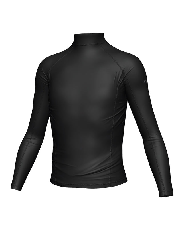 Mirage MIRAGE RASH TOP LONG SLEEVE KIDS BLACK Small