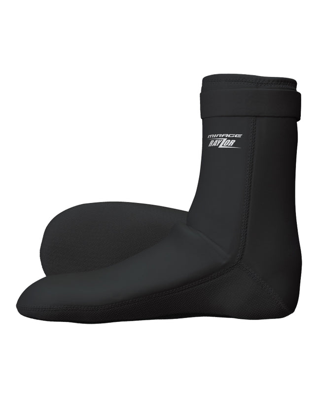 Mirage 5MM Dive Sock Adult - Black / Medium