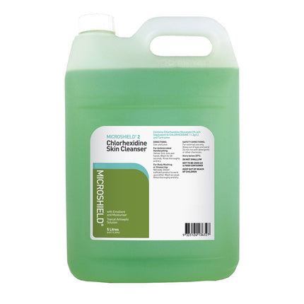 MICROSHIELD 2 CHLORHEXIDINE SKIN CLEANSER 5L
