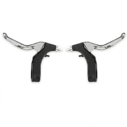 ProMax BRAKE LEVERS- U Brake Levers, Alloy, For U Brake, Black/Silver (Sold In Pairs) for 16-20" bikes