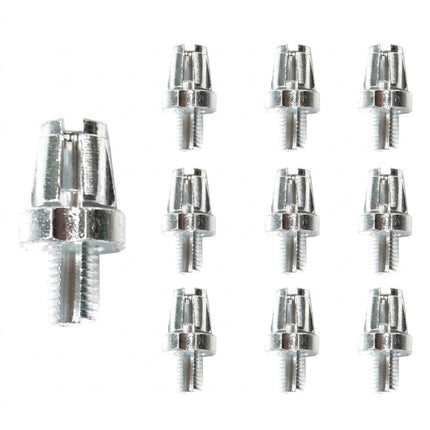 CABLE ADJUSTER - For Brake Lever, M7, Alloy, SILVER (Bag of 10)