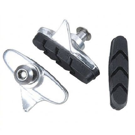 BRAKE SHOES - Cartridge Brake Shoes, Campagnolo Compatible, 53mm (Sold in Pairs)