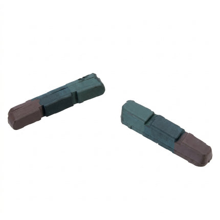 BRAKE PAD INSERTS ONLY - Shimano Compatible, Suits Item 1562, Triple Compound Pad, 54mm (Sold in Pairs)
