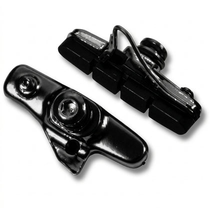 BRAKE SHOES - Cartridge Brake Shoes, For Road Bikes, 50mm, BLACK (Sold in Pairs)