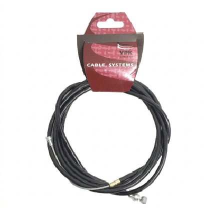 BRAKE CABLE - Universal INNER & OUTER, Galvanised with 2P Liner Low Friction Polymer, Length 70" x 75" (1900mm), BLACK (Sold Individually) or in (Box Qty 25)