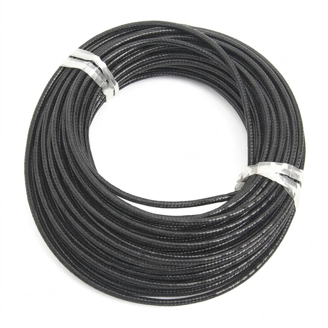 YBN BRAKE CASING - Standard, 5mm Diameter, 25m Role, Black