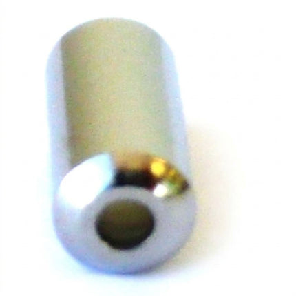 END CAP - Brass End Cap For Gear SIS-SP, 5mm Dia, SILVER (Bag of 200)