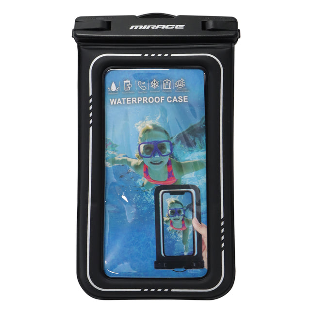 Mirage FLOATING PHONE POUCH BLACK