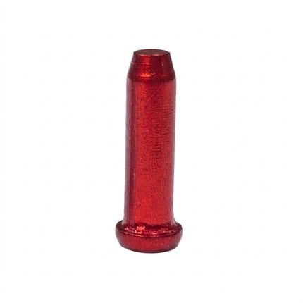 END CAP - Inner Wire End Cap, 2.3mm Inside Dia, RED (Bag of 50)