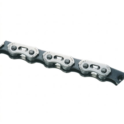 CHAIN - 1/2 x 3/32 x 116L, 'KOOL TYPE CHAIN', For BMX Freestyle Bikes, Silver/GREY (YBN MK-747NS)