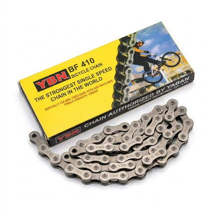 CHAIN - 1/2 x 1/8 x 112L, Extra Heavy Duty, Chrome Plated (YBN BF-410)