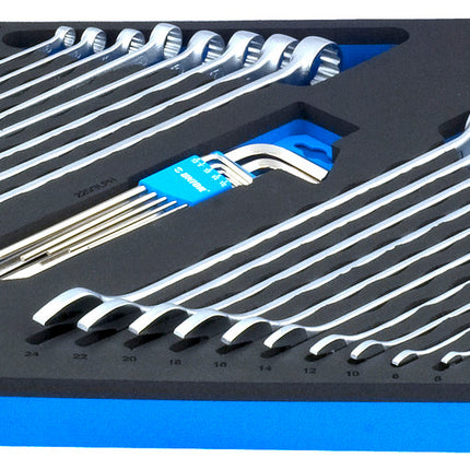 Unior Unior Set of combination and hexagon wrenches, long in SOS tool tray 621563 Professional Bicycle tool, quality guaranteed