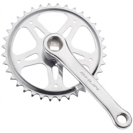 170mm x 1/8 x 44T Single Speed Chainwheel Set - Diamond Taper, Chrome Plated