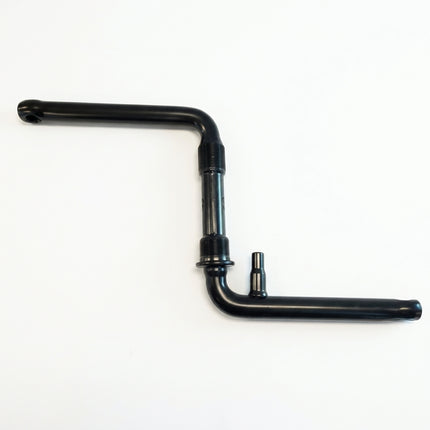 170mm - One Piece Crank With Pivot - For MTB, Cold Forged Steel, Black