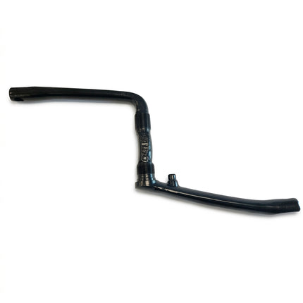 175mm - One Piece Crank With Pivot - For BMX, Chromoly Black
