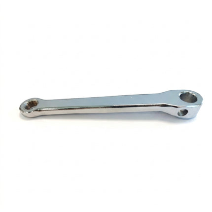 165mm - Left Chrome Plated Cotter Pin Crank Arm, Steel