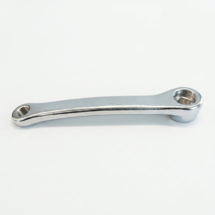 170mm - Left Diamond Taper Crank Arm - 30mm Offset, Chrome Plated Steel