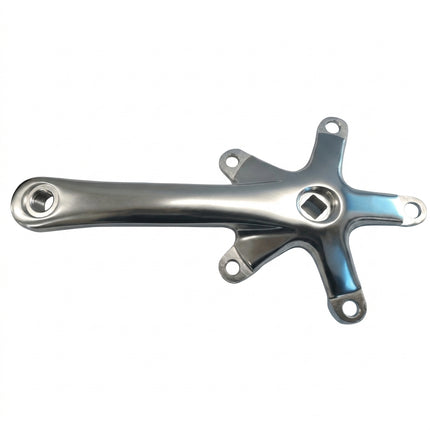 130mm BCD & 170mm Length - Right Crank Arm - Polished Silver Alloy