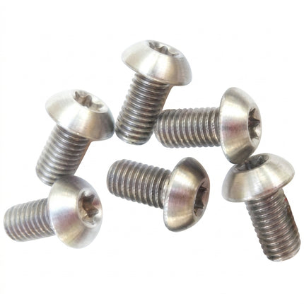TRP T25 Torx Disc Rotor bolt set (6) titanium