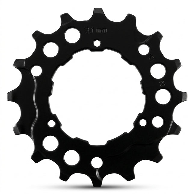 Cogs, for Mod.CS-M350 cassette, 11-13-16T replacement, with spacer, (9 Speed) Quality Tektro part