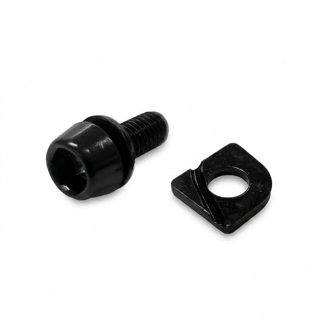 Cable Anchor Bolt and Plate, for RD-M350/T350 Rear Derailleur - (10 Pieces) - Quality Tektro part
