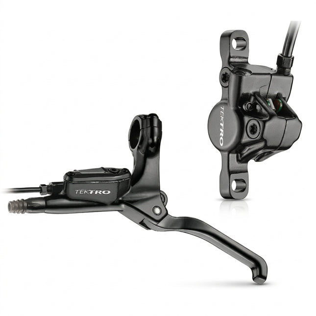 TEKTRO Hydraulic disc REAR brake set - Mod.HD-E350F, HD6.DM+lever DR1.4F, for ebike With Cut Out Wire & hose: 1900mm, w/200mm connector wire(w/o connector), w/o rotor - Quality Tektro product