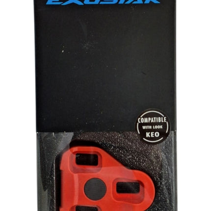 VP CLEATS Look Keo compatible, Red, 6 degree float