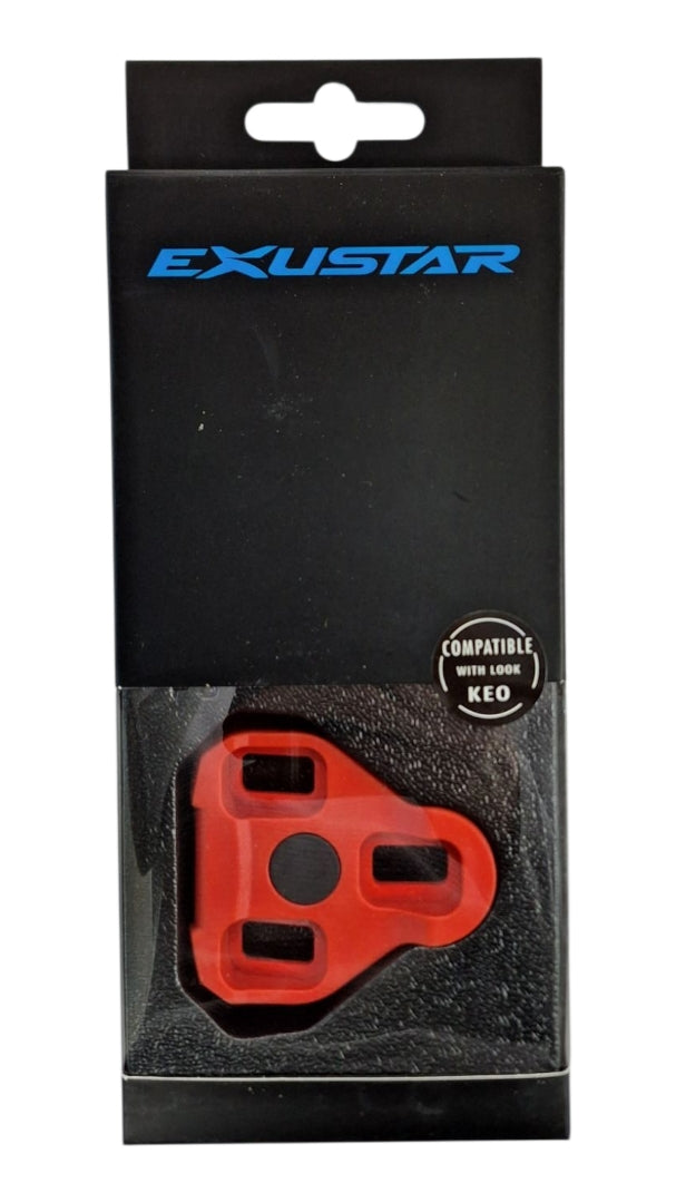 VP CLEATS Look Keo compatible, Red, 6 degree float