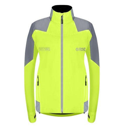 Proviz Nightrider 2.0 Women's High-Visibility Jacket - Yellow, UK 12/US 8