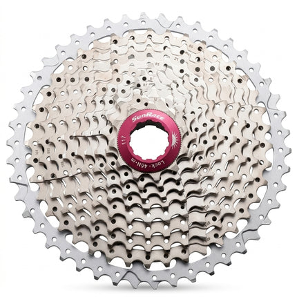 CASSETTE - 11 Speed, 11-42T, champagne. MTB - MX8 -Quality SUNRACE product