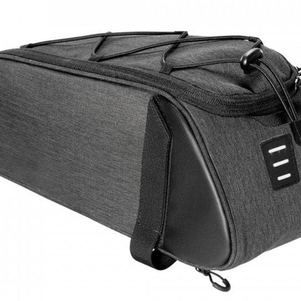 Sahoo 8L 600D Nylon Rack Top Bag - Black