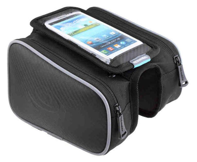 Sahoo Large Top Bar Bag with Phone Holder 19 x 11 x 5cm - Black