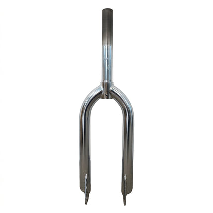 20" - O.D. 25.4mm, I.D. 21.1mm - Threaded Silver Fork For BMX Stem, 87mm Clearance
