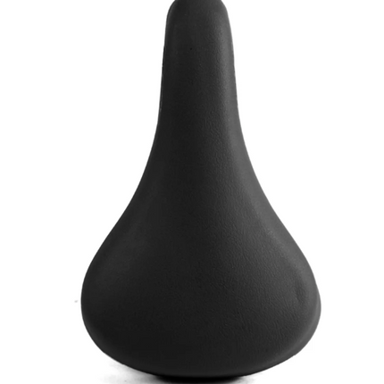 DDK Junior Bicycle Saddle - Black Vinyl Top, 240 x 130mm