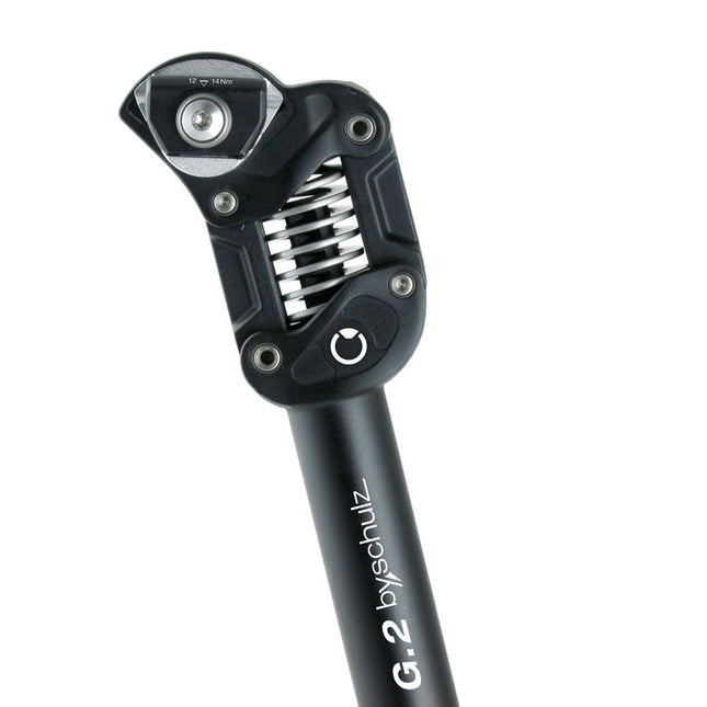 By,schulz G.2 ST Bicycle Suspension Seatpost 27.2 x 350mm - Hard 100-130kg