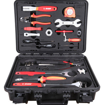 Unior Unior Set of Tools 34 pcs - PRO Home Set - Incls Hardcase 629070 Professional Bicycle tools, quality guaranteed
