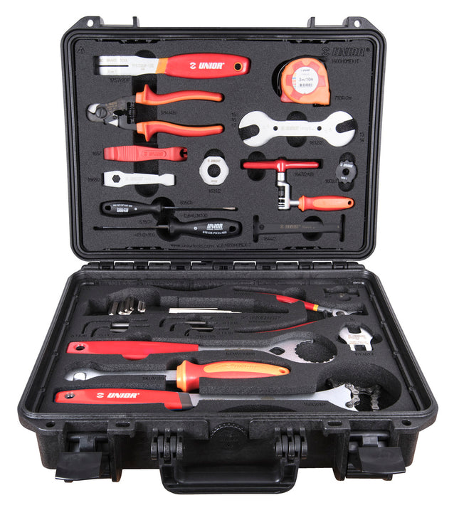 Unior Unior Set of Tools 34 pcs - PRO Home Set - Incls Hardcase 629070 Professional Bicycle tools, quality guaranteed
