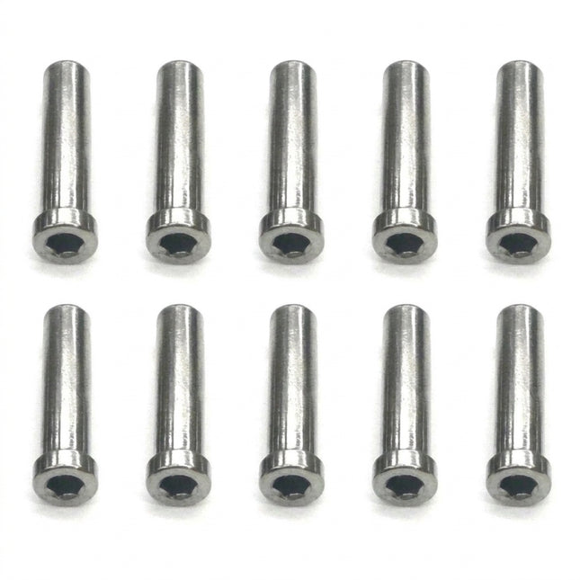BRAKE PIVOT NUT - Caliper Bolt Nut For Road Bikes, M6 x Dia 10mm x 25mm, Allen Key Type, Bag of 10