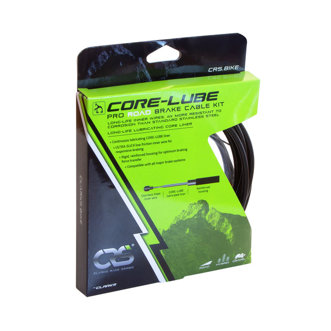 Clarks Premium Road Bicycle Brake Cable Set - Inner & Outer