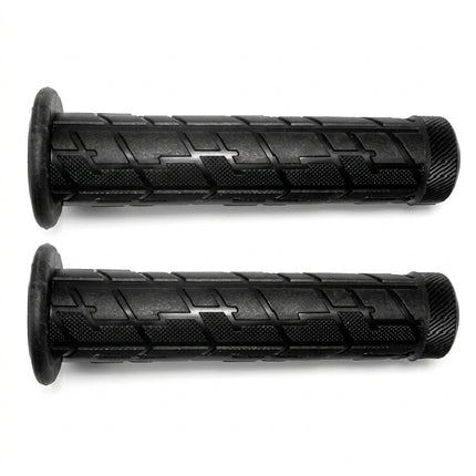 Velo Grips, BMX, Kraton rubber, w/flange, 125mm, closed end type