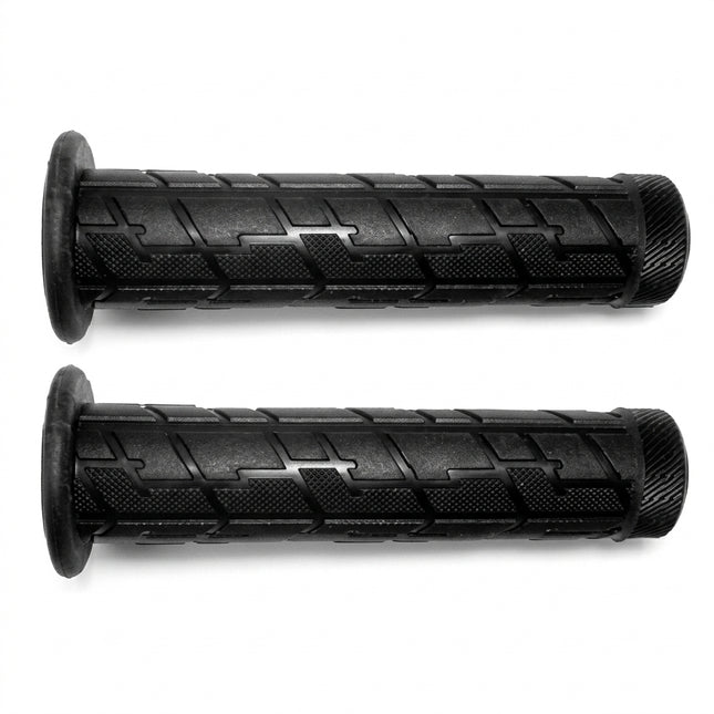 Velo Grips, BMX, Kraton rubber, w/flange, 125mm, closed end type