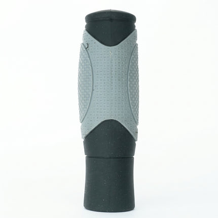 Grips, comfort, kraton & gel, 2 tone grey/black, 125mm