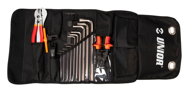 Unior Unior BMX tool roll set inc 16 tools - 629349 - Perfect for BMX - Professional Bicycle tools, quality guaranteed